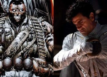 Moon Knight creator Jeremy Slater reveals that early drafts of the Marvel series originally featured Bushman as the main villain, but the idea was later changed due to creative challenges.