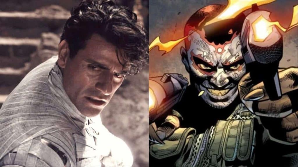 Moon Knight creator Jeremy Slater reveals that early drafts of the Marvel series originally featured Bushman as the main villain, but the idea was later changed due to creative challenges.