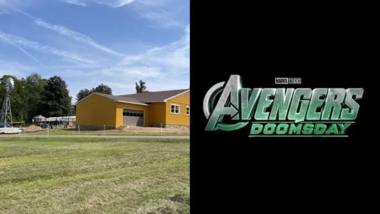 A new look at the 1960s-style Luke Cage house on the Avengers: Doomsday set at Windsor Great Park has surfaced. Captain Marvel’s ship is also set to be built and added to the set soon.