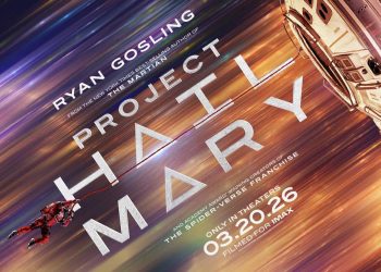 Amazon MGM Studios revealed the first look poster and trailer release date for Project Hail Mary, starring Ryan Gosling and Sandra Hüller.