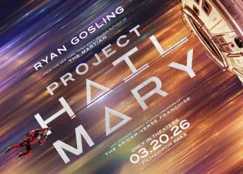 Amazon MGM Studios revealed the first look poster and trailer release date for Project Hail Mary, starring Ryan Gosling and Sandra Hüller.