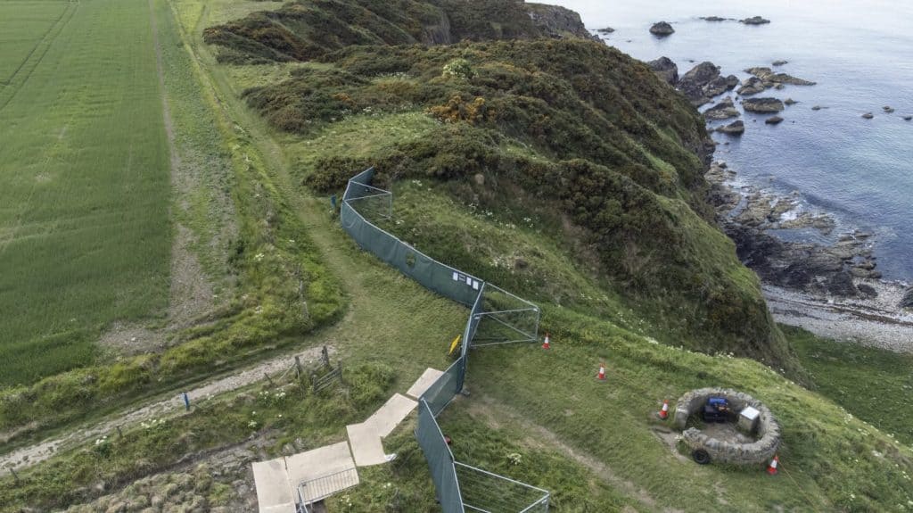 New behind-the-scenes images from Christopher Nolan's The Odyssey set in Scotland have leaked online. Filming is set to begin soon near Buckie, Cullen, and Findlater Castle.