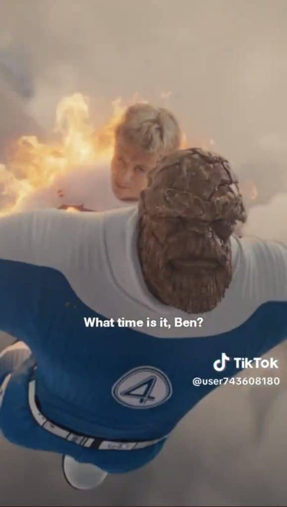 A new look at The Fantastic Four: First Steps reveals Ebon Moss-Bachrach's Ben Grimm / The Thing with a beard—an accurate nod to his comic book appearance.