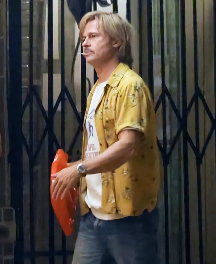 Filming has begun on The Continuing Adventures of Cliff Booth, the sequel to Once Upon a Time in Hollywood. Brad Pitt reprises his role as Cliff Booth, spotted on set at the Beverly Cinema in Los Angeles.
