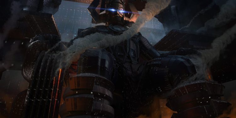 Marvel Studios’ Ryan Meinerding reveals stunning new concept art of Galactus from The Fantastic Four: First Steps, showcasing the cosmic villain’s epic scale and design.