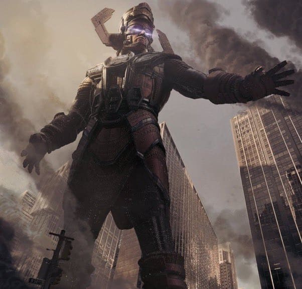 Marvel Studios’ Ryan Meinerding reveals stunning new concept art of Galactus from The Fantastic Four: First Steps, showcasing the cosmic villain’s epic scale and design.