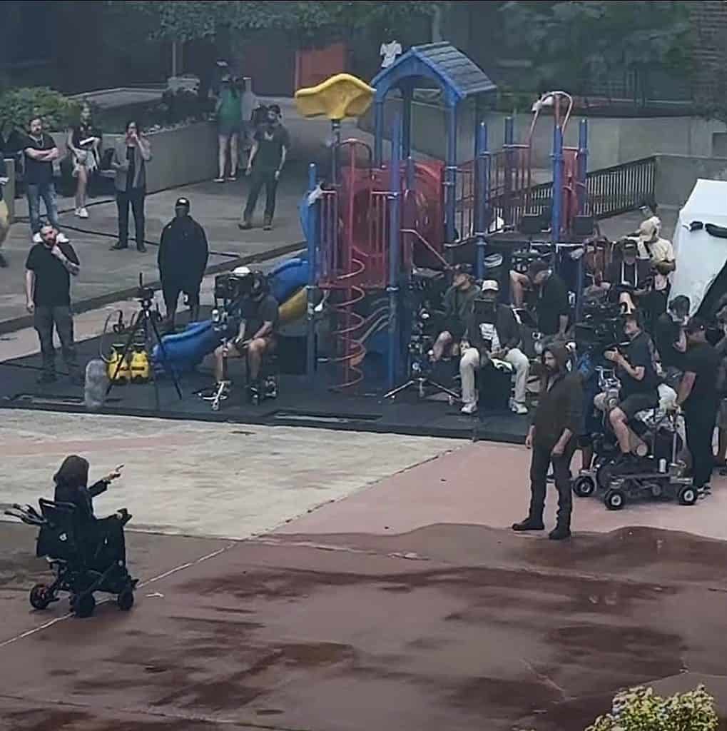 The first behind‑the‑scenes look at Ma Gnucci and Jon Bernthal as Frank Castle/The Punisher has surfaced from the set of Marvel’s Punisher Special Presentation in New York City, teasing fans with an exciting glimpse of what’s to come.