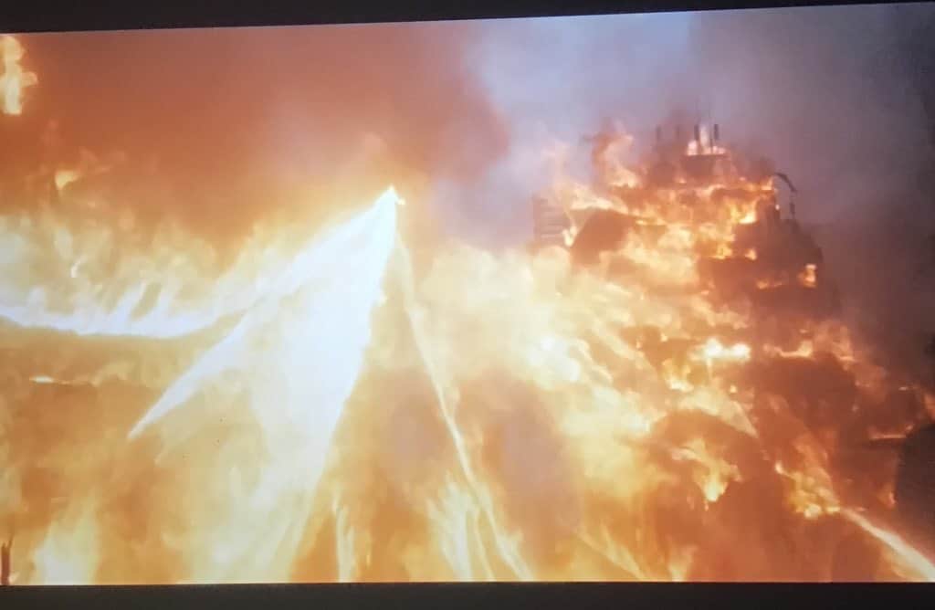 New footage from The Fantastic Four: First Steps shows Joseph Quinn’s Human Torch in action, absorbing massive flames from burning buildings and highlighting his incredible fire‑controlling powers.