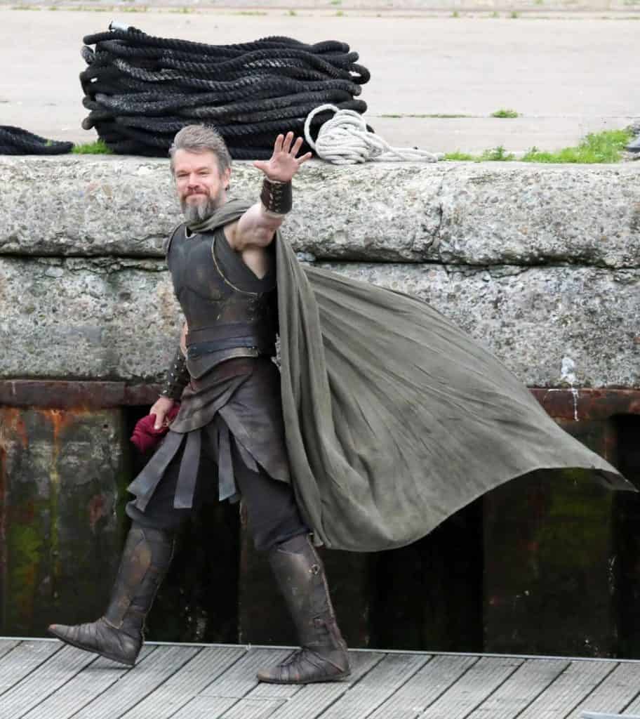 Matt Damon has been spotted on the set of Christopher Nolan’s The Odyssey in Scotland as filming continues. Get a first look at Damon in costume as Odysseus from the highly anticipated epic.