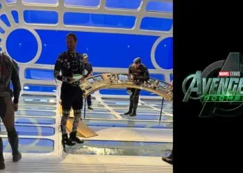 The first behind-the-scenes image of Ebon Moss-Bachrach, Danny Ramirez, and Wyatt Russell on the set of Avengers: Doomsday has been revealed.