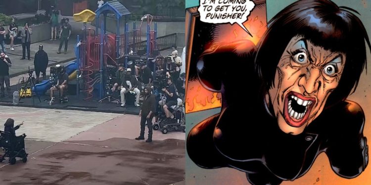 The first behind‑the‑scenes look at Ma Gnucci and Jon Bernthal as Frank Castle/The Punisher has surfaced from the set of Marvel’s Punisher Special Presentation in New York City, teasing fans with an exciting glimpse of what’s to come.