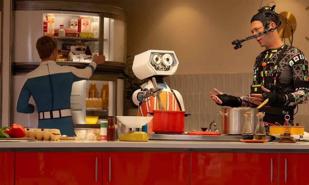 The new behind-the-scenes images reveal Ada Scott as Franklin Richards in Marvel's The Fantastic Four: First Steps, with VFX by Digital Domain bringing key characters and sequences to life.