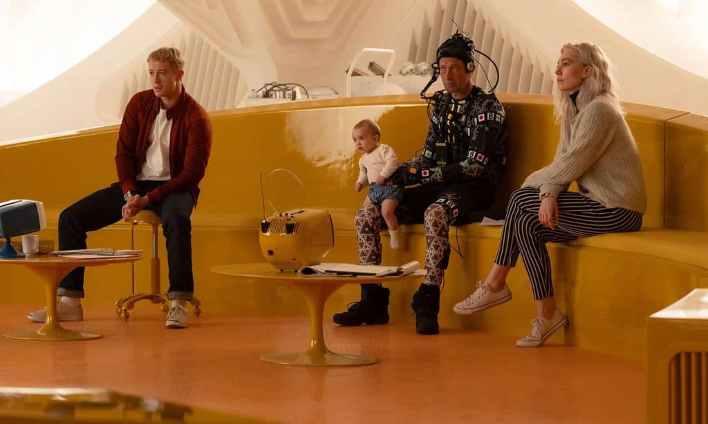 The new behind-the-scenes images reveal Ada Scott as Franklin Richards in Marvel's The Fantastic Four: First Steps, with VFX by Digital Domain bringing key characters and sequences to life.