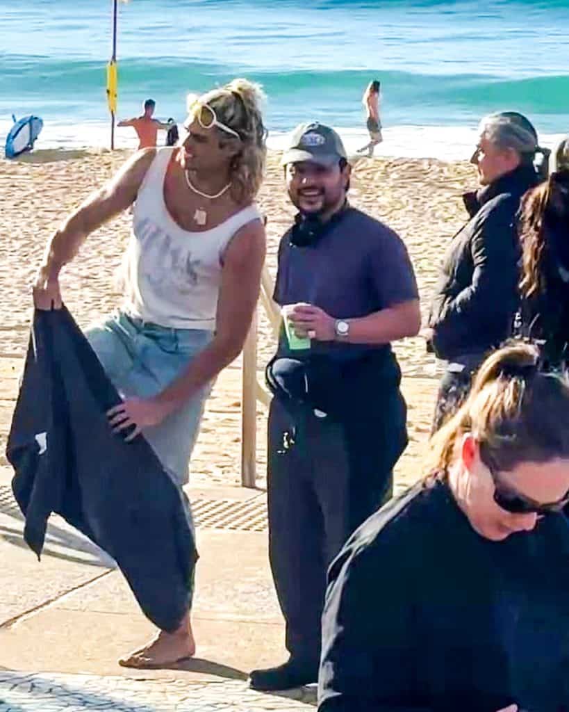 The first look at Noah Centineo as Ken Masters from the live-action Street Fighter movie has leaked during filming in Sydney, Australia, giving fans an early glimpse at the iconic fighter.