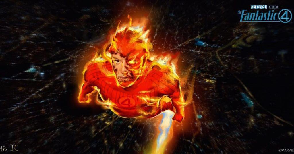 concept art of Johnny pushing it to the limits