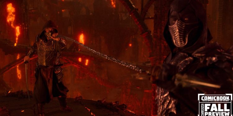 Mortal Kombat II brings back the Scorpion vs. Sub-Zero rivalry as Bi-Han transforms into Noob Saibot, adding deeper lore for longtime fans.