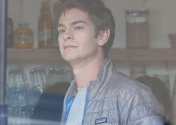 Filming for Luca Guadagnino’s OpenAI film Artificial has begun in San Francisco. Andrew Garfield was spotted on set as Sam Altman, wearing a silver puffer jacket, gray T-shirt, and jeans.