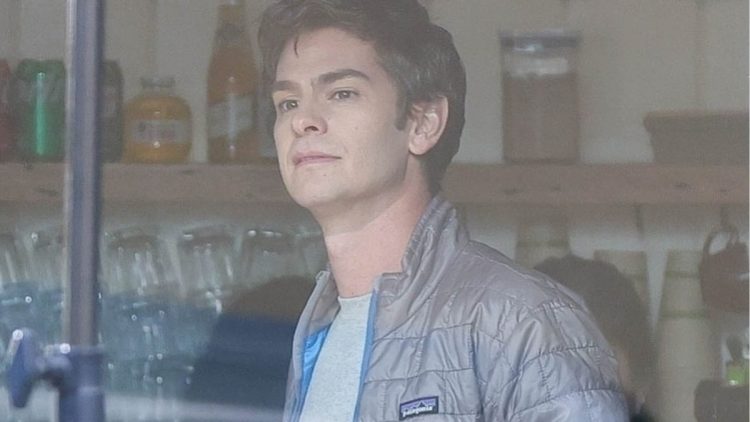 Filming for Luca Guadagnino’s OpenAI film Artificial has begun in San Francisco. Andrew Garfield was spotted on set as Sam Altman, wearing a silver puffer jacket, gray T-shirt, and jeans.