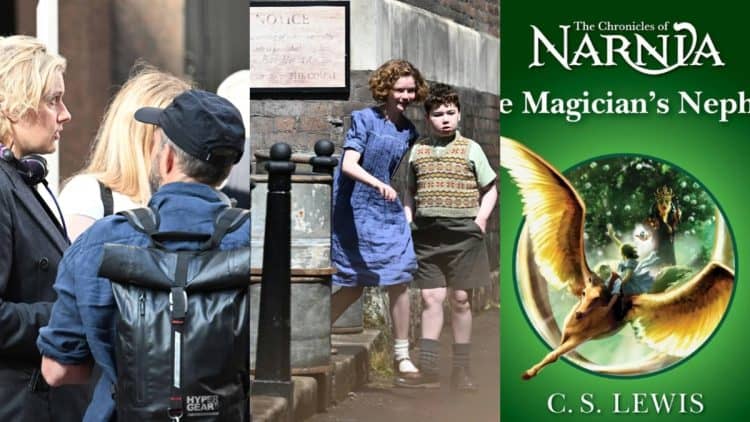 Greta Gerwig’s The Chronicles of Narnia: The Magician’s Nephew has officially started filming in London, with scenes set in 1950s Britain and unknown actors cast as Digory and Polly.