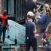 Sadie Sink has been spotted filming Spider-Man: Brand New Day in Glasgow, sparking rumors she’s playing Gwen Stacy. Leaked set photos show her with blonde hair during a tank scene in a New York-style street.