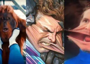 A new storyboard from The Fantastic Four: First Steps shows Reed Richards (Pedro Pascal) battling Red Ghost’s apes, inspired by Alex Ross’ iconic comic book cover.