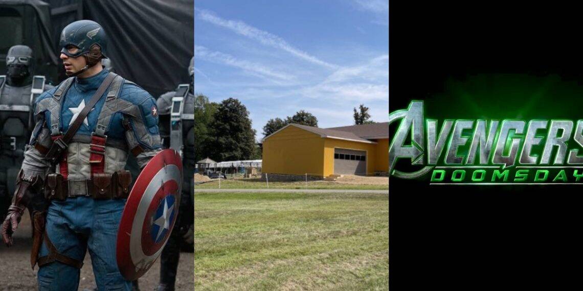 Russo brothers filming Steve and Peggy's house