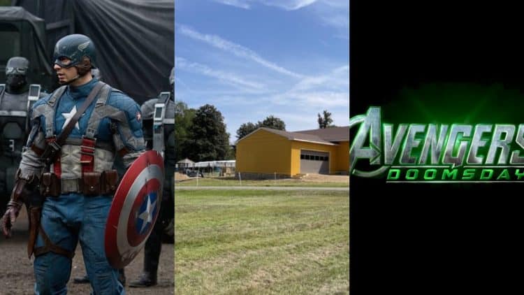 Russo brothers filming Steve and Peggy's house