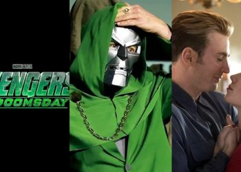 Chris Evans, Hayley Atwell, and Robert Downey Jr. return to the MCU for Avengers: Doomsday. A key scene featuring Steve Rogers, Peggy Carter, and Doctor Doom is being filmed at Windsor Great Park, revealing a pivotal moment set in the past.