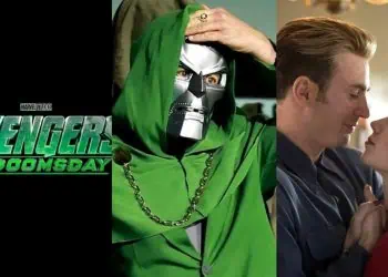 Chris Evans, Hayley Atwell, and Robert Downey Jr. return to the MCU for Avengers: Doomsday. A key scene featuring Steve Rogers, Peggy Carter, and Doctor Doom is being filmed at Windsor Great Park, revealing a pivotal moment set in the past.