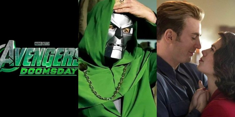 Chris Evans, Hayley Atwell, and Robert Downey Jr. return to the MCU for Avengers: Doomsday. A key scene featuring Steve Rogers, Peggy Carter, and Doctor Doom is being filmed at Windsor Great Park, revealing a pivotal moment set in the past.