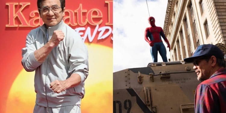 Jackie Chan confirms his action team is working on Marvel's Spider-Man: Brand New Day. He recently visited the London set, surprising director Destin Daniel Cretton.