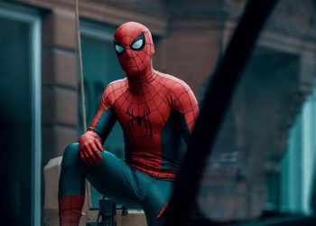 New high-quality images reveal Tom Holland’s Spider-Man filming Marvel’s Spider-Man: Brand New Day in Glasgow, Scotland.