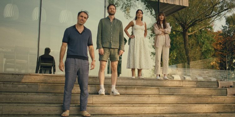 The long-awaited comedy Splitsville starring Dakota Johnson and Adria Arjona gets its digital release date. Buy or rent it on Amazon Prime Video, iTunes, Vudu, and more starting September 23, 2025.