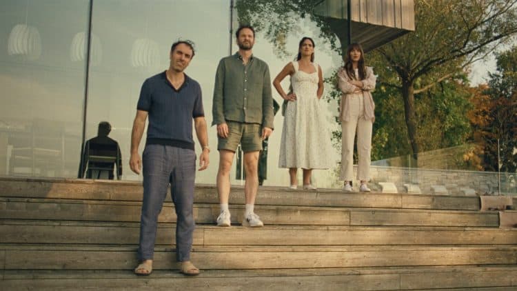 The long-awaited comedy Splitsville starring Dakota Johnson and Adria Arjona gets its digital release date. Buy or rent it on Amazon Prime Video, iTunes, Vudu, and more starting September 23, 2025.