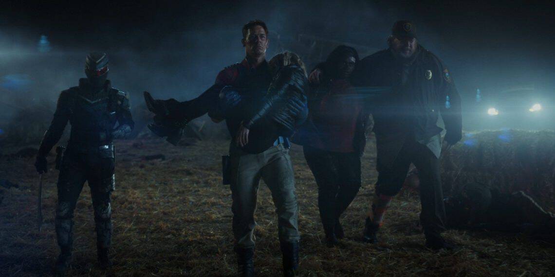 James Gunn has officially retconned the ending of Peacemaker Season 1, replacing the Justice League with the new Justice Gang, featuring Mr. Terrific, Green Lantern, Hawkgirl, Superman, and Supergirl.