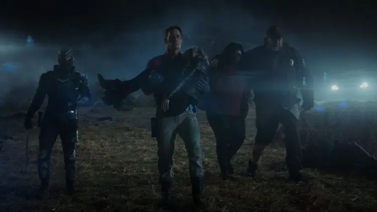 James Gunn has officially retconned the ending of Peacemaker Season 1, replacing the Justice League with the new Justice Gang, featuring Mr. Terrific, Green Lantern, Hawkgirl, Superman, and Supergirl.