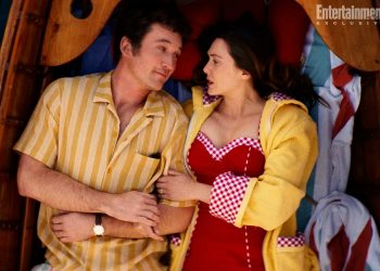 A24’s Eternity, starring Elizabeth Olsen, Miles Teller, and Callum Turner, premieres at TIFF 2025. Olsen shares the humor and joy she found on set.