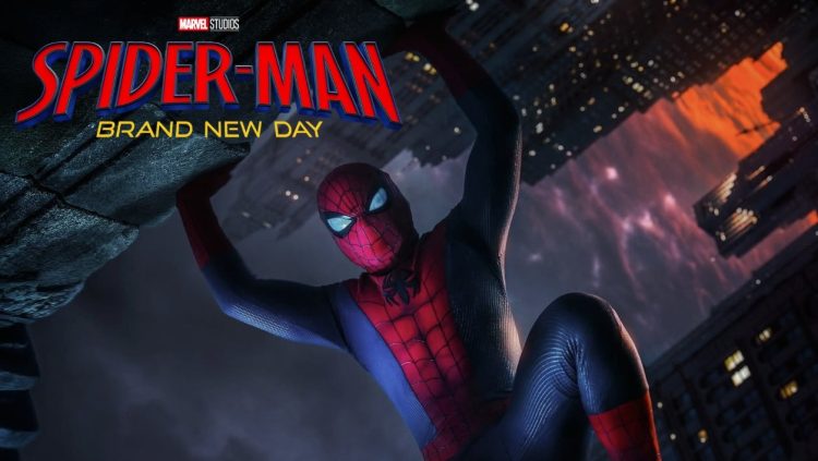 New set images from Spider-Man: Brand New Day reveal a dramatic tank explosion filmed in Basingstoke, London, as production continues featuring Spider-Man.