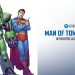 James Gunn officially announces Superman: Man of Tomorrow will release on July 9, 2027. The revealed artwork shows Superman standing beside Lex Luthor in his iconic green and purple power suit.