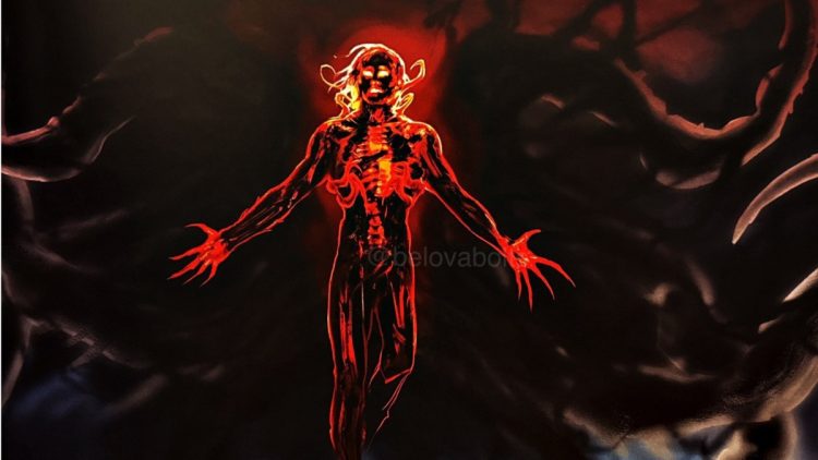 Official unused concept art for The Void in Marvel’s Thunderbolts reveals a darker, more monstrous design originally planned for the film. See the early look from Thunderbolts: The Art of the Movie.