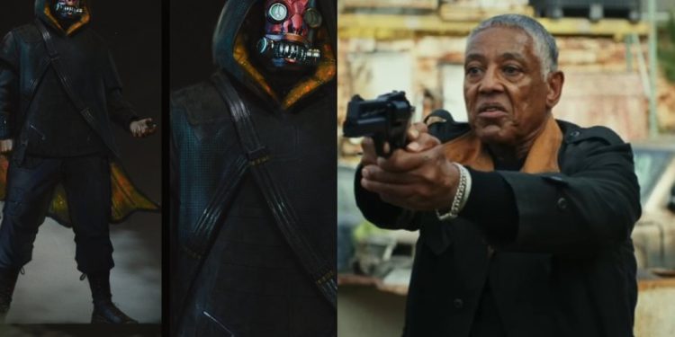 New unused concept art reveals Giancarlo Esposito’s Sidewinder in Marvel’s Captain America: Brave New World. Inspired by the Naga Raksha, the Serpent Society’s techwear designs tie each member to cultural serpent mythology.
