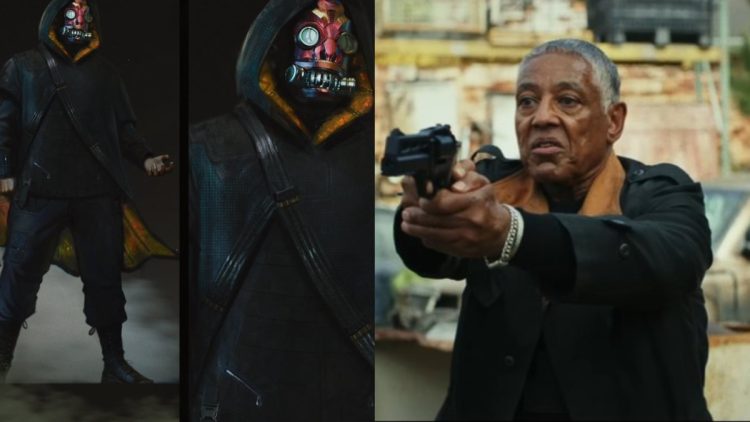 New unused concept art reveals Giancarlo Esposito’s Sidewinder in Marvel’s Captain America: Brave New World. Inspired by the Naga Raksha, the Serpent Society’s techwear designs tie each member to cultural serpent mythology.