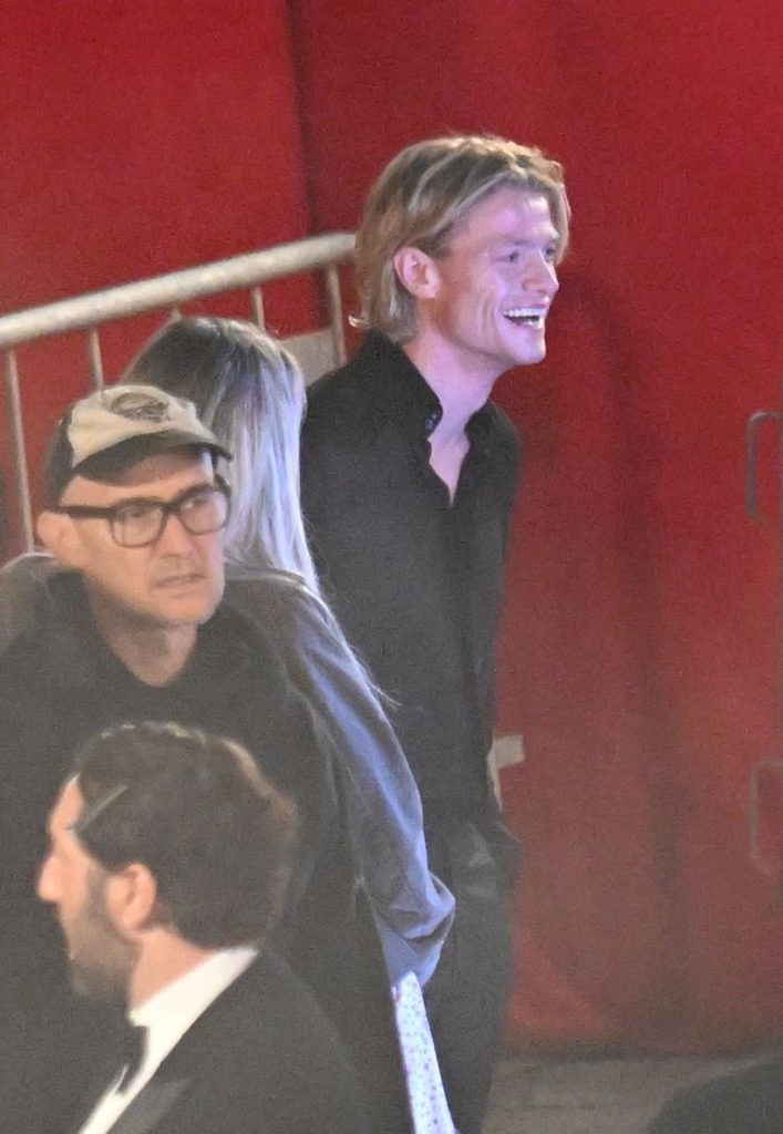 Tom Rhys Harries Clayface filming Stockport