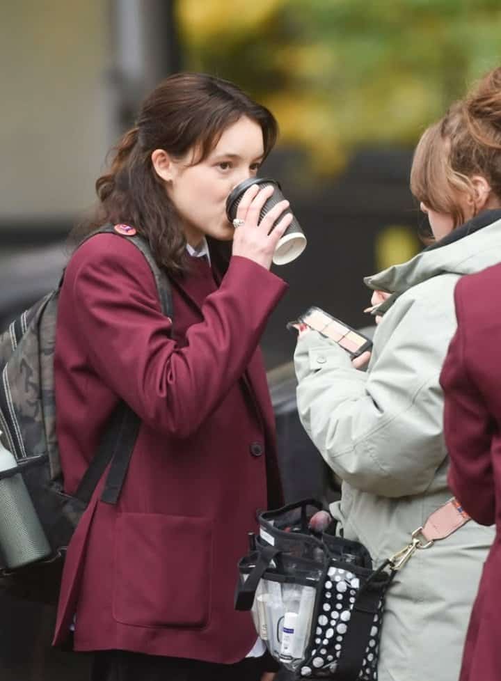 Bella Ramsey has been spotted filming Daisy Haggard’s new Channel 4 thriller Maya in Glasgow, with the streets transformed to look like London.