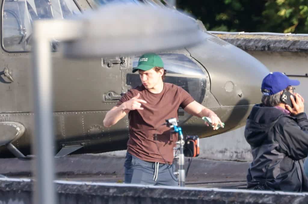 Tom Holland is back filming Spider-Man: Brand New Day in Basingstoke, England. In a surprise reveal, Michael Mando returns as Mac Gargan/Scorpion alongside Holland.