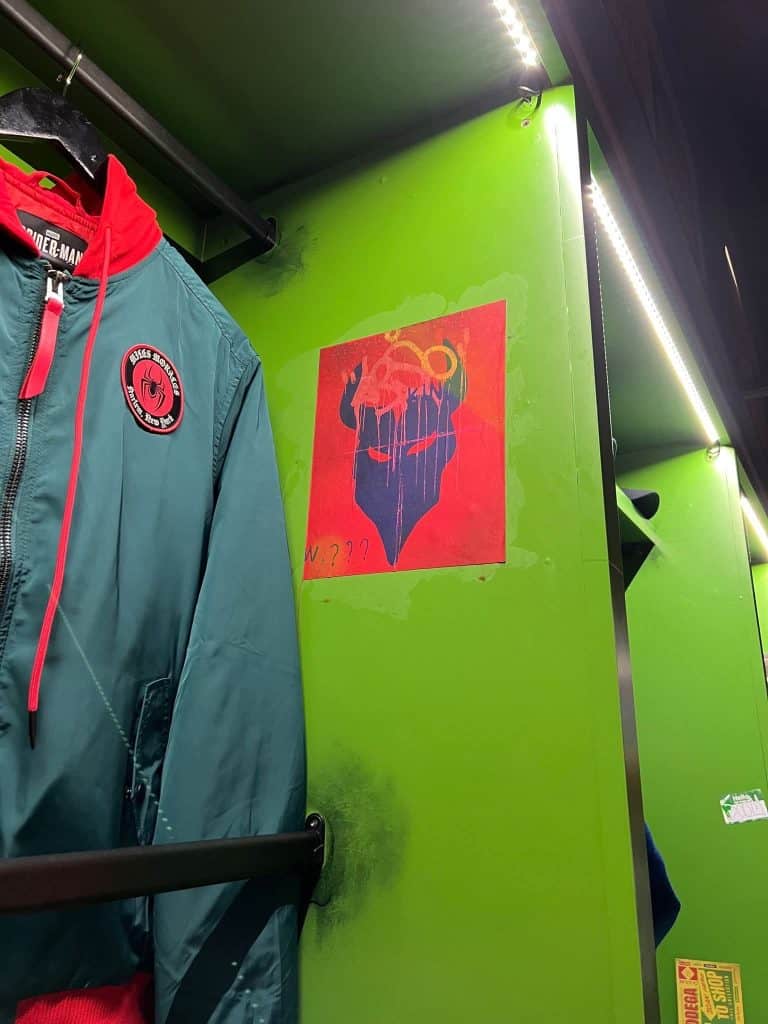 A mysterious tank logo from Spider-Man: Brand New Day has been spotted at Marvel’s display during New York Comic Con 2025.