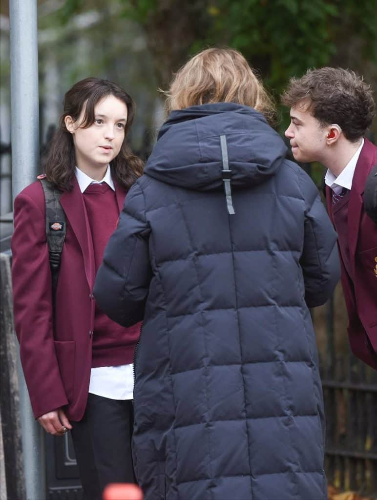 Bella Ramsey has been spotted filming Daisy Haggard’s new Channel 4 thriller Maya in Glasgow, with the streets transformed to look like London.