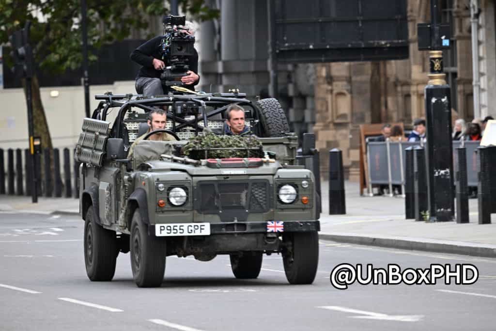 Godzilla x Kong: Supernova has begun filming in the United Kingdom, and the first set images from the production have been leaked online.