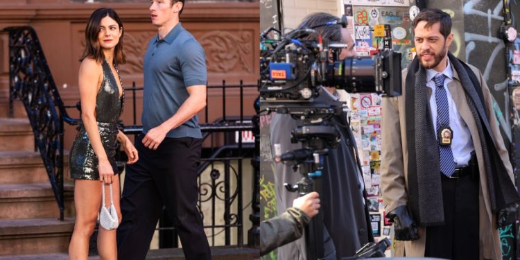 Filming for Will Gluck's rom-com One Night Only has started in New York City. Stars Callum Turner, Monica Barbaro, and Pete Davidson were spotted on set as the film follows two strangers racing for romance on the one night premarital sex is allowed.