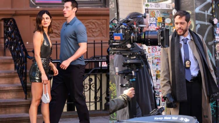 Filming for Will Gluck's rom-com One Night Only has started in New York City. Stars Callum Turner, Monica Barbaro, and Pete Davidson were spotted on set as the film follows two strangers racing for romance on the one night premarital sex is allowed.